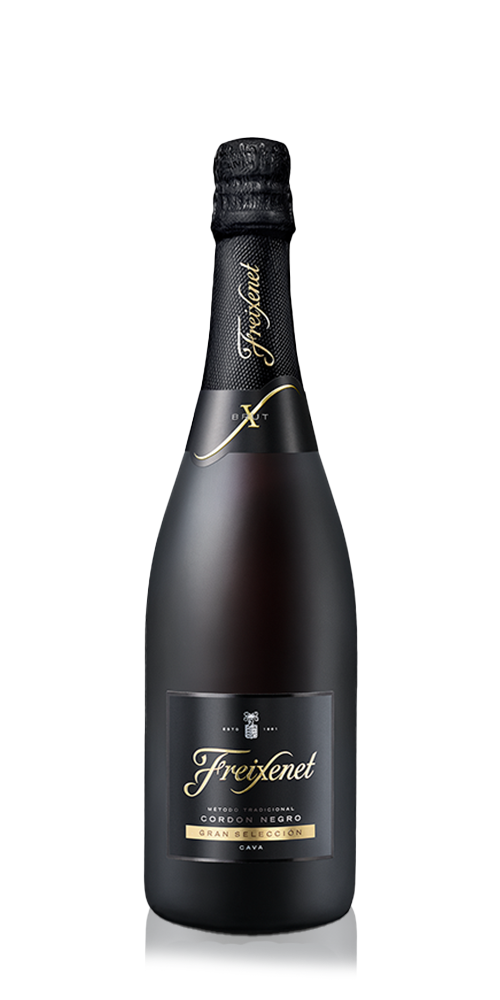 Black Cava bottle.